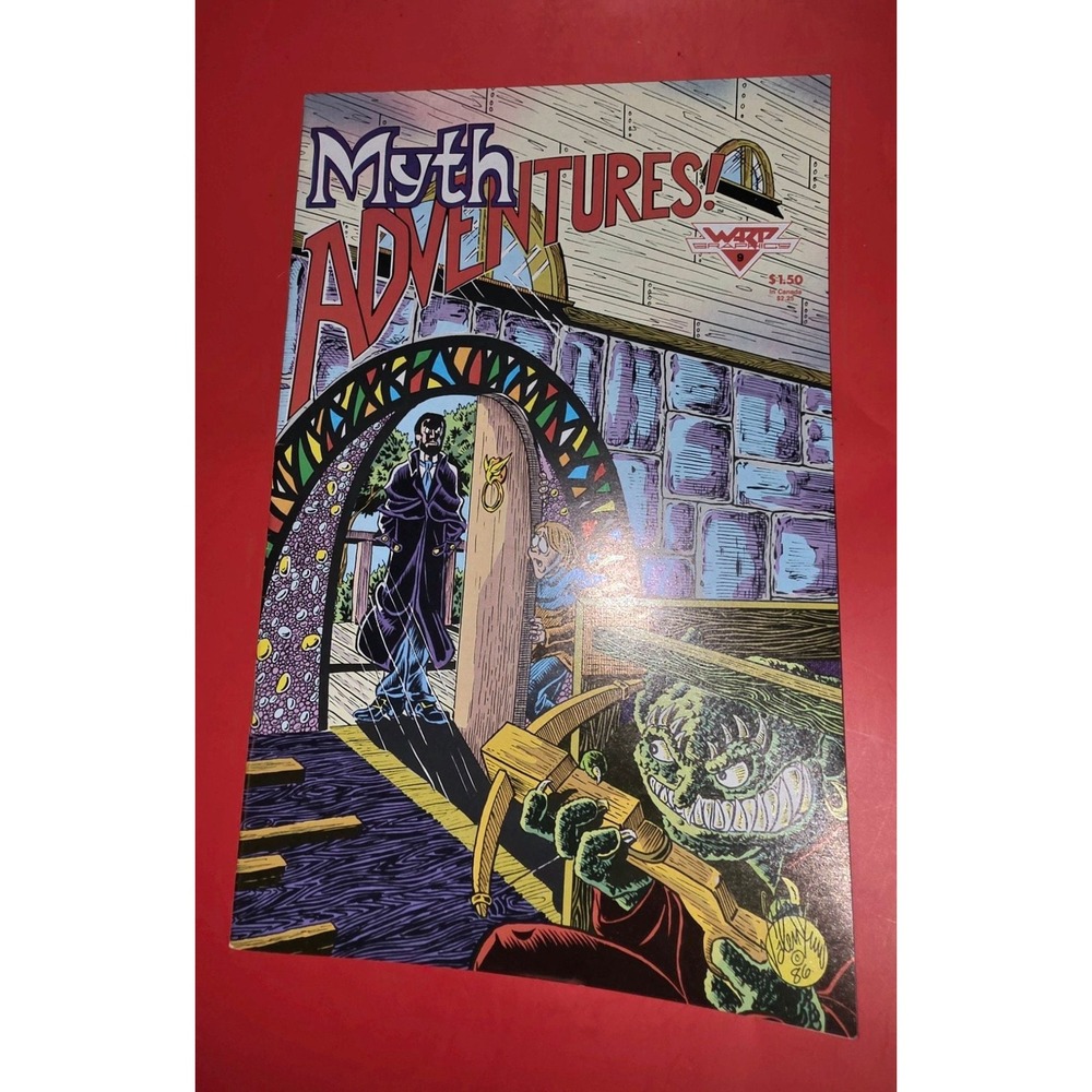 Warp Graphics Myth Adventures #9 Comic Book (1986)